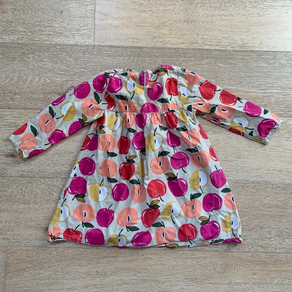 Happy by Pink Chicken • apple A-line dress •  5T